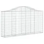 Gabion baskets 50 pcs arch shape iron 200x30x100/120 cm by vidaXL, Pots and planters - Ref: Foro24-3145449, Price: 3,00 €, Di...