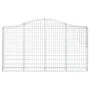 Gabion baskets 50 pcs arch shape iron 200x30x100/120 cm by vidaXL, Pots and planters - Ref: Foro24-3145449, Price: 3,00 €, Di...