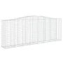 Cestas gaviones 7 uds forma de arco hierro 400x50x140/160 cm de vidaXL, Maceteros y jardineras - Ref: Foro24-3145987, Precio:...