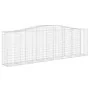Cestas gaviones 10 uds forma de arco hierro 400x50x120/140 cm de vidaXL, Maceteros y jardineras - Ref: Foro24-3145977, Precio...