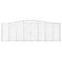 Cestas gaviones 10 uds forma de arco hierro 400x50x120/140 cm de vidaXL, Maceteros y jardineras - Ref: Foro24-3145977, Precio...