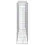 Gabionenkörbe 3 Stk. Bogenform Eisen 400x50x180/200 cm von vidaXL, Töpfe und Pflanzgefäße - Ref: Foro24-3146009, Preis: 799,9...