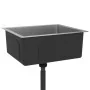 Fregadero de cocina hecho a mano acero inoxidable de vidaXL, Fregaderos - Ref: Foro24-51502, Precio: 89,12 €, Descuento: %
