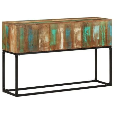 Konsolentisch aus massivem Recyclingholz, 120 x 30 x 75 cm von vidaXL, Seitentische - Ref: Foro24-320822, Preis: 138,51 €, Ra...