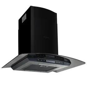 Wall extractor hood 60 cm stainless steel 756 m³/h black by vidaXL, Extractors - Ref: Foro24-50709, Price: 211,99 €, Discount: %