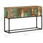 Konsolentisch aus massivem Recyclingholz, 120 x 30 x 75 cm von vidaXL, Seitentische - Ref: Foro24-320822, Preis: 138,51 €, Ra...