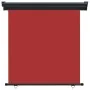 Toldo lateral de balcón rojo 170x250 cm de vidaXL, Sombrillas - Ref: Foro24-48439, Precio: 73,22 €, Descuento: %