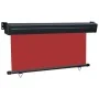 Toldo lateral de balcón rojo 170x250 cm de vidaXL, Sombrillas - Ref: Foro24-48439, Precio: 73,22 €, Descuento: %