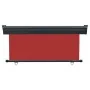 Toldo lateral de balcón rojo 170x250 cm de vidaXL, Sombrillas - Ref: Foro24-48439, Precio: 73,22 €, Descuento: %