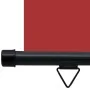 Toldo lateral de balcón rojo 170x250 cm de vidaXL, Sombrillas - Ref: Foro24-48439, Precio: 73,22 €, Descuento: %