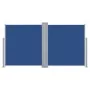 Toldo lateral retráctil azul 100x600 cm de vidaXL, Sombrillas - Ref: Foro24-48446, Precio: 89,39 €, Descuento: %