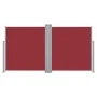 Toldo lateral retráctil rojo 170x600 cm de vidaXL, Sombrillas - Ref: Foro24-48471, Precio: 135,57 €, Descuento: %