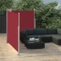 Toldo lateral retráctil rojo 170x600 cm de vidaXL, Sombrillas - Ref: Foro24-48471, Precio: 135,57 €, Descuento: %