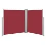 Toldo lateral retráctil rojo 170x600 cm de vidaXL, Sombrillas - Ref: Foro24-48471, Precio: 135,57 €, Descuento: %