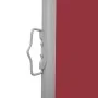 Toldo lateral retráctil rojo 170x600 cm de vidaXL, Sombrillas - Ref: Foro24-48471, Precio: 135,57 €, Descuento: %