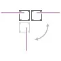 Toldo lateral retráctil azul 100x1000 cm de vidaXL, Sombrillas - Ref: Foro24-48476, Precio: 117,82 €, Descuento: %