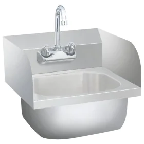 Fregadero lavamanos comercial con grifo de acero inoxidable de vidaXL, Fregaderos - Ref: Foro24-51115, Precio: 203,70 €, Desc...