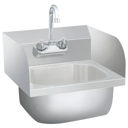 Fregadero lavamanos comercial con grifo de acero inoxidable de vidaXL, Fregaderos - Ref: Foro24-51115, Precio: 203,70 €, Desc...