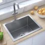 Handmade stainless steel kitchen sink by vidaXL, Sinks - Ref: Foro24-51506, Price: 82,67 €, Discount: %