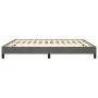 Estructura de cama de terciopelo gris oscuro 180x200 cm de vidaXL, Camas y somieres - Ref: Foro24-346989, Precio: 111,77 €, D...