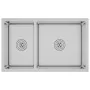 stainless steel kitchen sink by vidaXL, Sinks - Ref: Foro24-51561, Price: 128,39 €, Discount: %