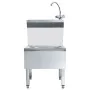 Freestanding commercial hand basin sink with stainless steel faucet by vidaXL, Sinks - Ref: Foro24-51116, Price: 374,36 €, Di...