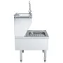 Freestanding commercial hand basin sink with stainless steel faucet by vidaXL, Sinks - Ref: Foro24-51116, Price: 374,36 €, Di...