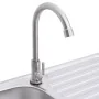 Fregadero de camping de un seno y grifo acero inoxidable de vidaXL, Fregaderos - Ref: Foro24-151213, Precio: 159,49 €, Descue...