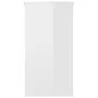 Escritorio de madera contrachapada blanco brillo 80x40x75 cm de vidaXL, Escritorios - Ref: Foro24-801361, Precio: 76,94 €, De...