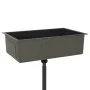 Fregadero hecho a mano de acero inoxidable negro de vidaXL, Fregaderos - Ref: Foro24-51517, Precio: 155,85 €, Descuento: %