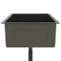 Fregadero hecho a mano de acero inoxidable negro de vidaXL, Fregaderos - Ref: Foro24-51517, Precio: 155,85 €, Descuento: %