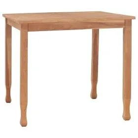 Mesa de jardín de madera maciza de teca 85x85x75 cm de vidaXL, Mesas de jardín - Ref: Foro24-315464, Precio: 173,88 €, Descue...