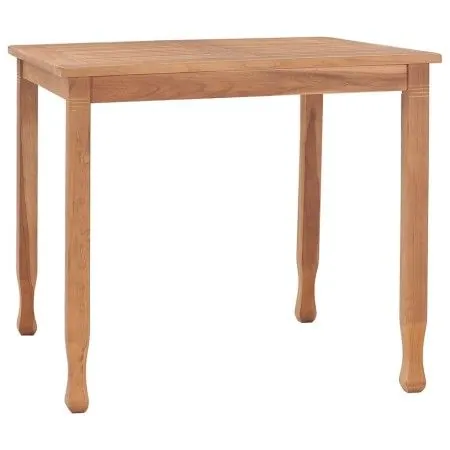 Mesa de jardín de madera maciza de teca 85x85x75 cm de vidaXL, Mesas de jardín - Ref: Foro24-315464, Precio: 173,88 €, Descue...