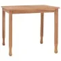 Mesa de jardín de madera maciza de teca 85x85x75 cm de vidaXL, Mesas de jardín - Ref: Foro24-315464, Precio: 173,88 €, Descue...