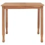 Mesa de jardín de madera maciza de teca 85x85x75 cm de vidaXL, Mesas de jardín - Ref: Foro24-315464, Precio: 173,88 €, Descue...
