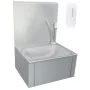 Fregadero lavamanos con grifo y dispensador de jabón acero inox de vidaXL, Fregaderos - Ref: Foro24-51114, Precio: 222,31 €, ...