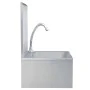 Stainless steel sink with faucet and soap dispenser by vidaXL, Sinks - Ref: Foro24-51114, Price: 222,31 €, Discount: %
