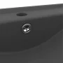 Luxury sink with dark gray ceramic faucet 60x46 cm by vidaXL, Sinks - Ref: Foro24-147027, Price: 75,49 €, Discount: %