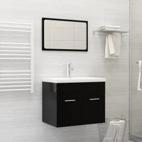 Lavabo empotrado con grifo cerámica blanco 61x39x18 cm de vidaXL, Lavabos - Ref: Foro24-148624, Precio: 156,02 €, Descuento: %
