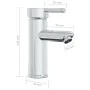 Lavabo empotrado con grifo cerámica blanco 61x39x18 cm de vidaXL, Lavabos - Ref: Foro24-148624, Precio: 156,02 €, Descuento: %