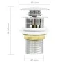 Lavabo empotrado con grifo cerámica blanco 61x39x18 cm de vidaXL, Lavabos - Ref: Foro24-148624, Precio: 156,02 €, Descuento: %