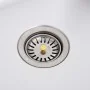 Doppelbecken-Campingspüle und Wasserhahn aus Edelstahl von vidaXL, Sinkt - Ref: Foro24-151211, Preis: 177,98 €, Rabatt: %