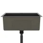 Handgefertigtes Waschbecken aus schwarzem Edelstahl von vidaXL, Sinkt - Ref: Foro24-51511, Preis: 105,90 €, Rabatt: %
