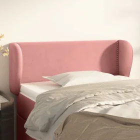 Rosa Samtkopfteil 83x23x78/88 cm von vidaXL, Kopf- und Fußteile - Ref: Foro24-3117039, Preis: 40,83 €, Rabatt: %
