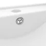 Lavabo de lujo con grifo cerámica 60x46 cm blanco mate de vidaXL, Lavabos - Ref: Foro24-147020, Precio: 92,55 €, Descuento: %