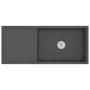Fregadero hecho a mano acero inoxidable negro de vidaXL, Fregaderos - Ref: Foro24-51527, Precio: 218,51 €, Descuento: %