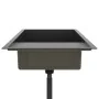Fregadero hecho a mano acero inoxidable negro de vidaXL, Fregaderos - Ref: Foro24-51527, Precio: 218,51 €, Descuento: %