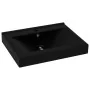 Luxurious sink with matte black ceramic faucet hole 60x46 cm by vidaXL, Sinks - Ref: Foro24-147030, Price: 92,35 €, Discount: %
