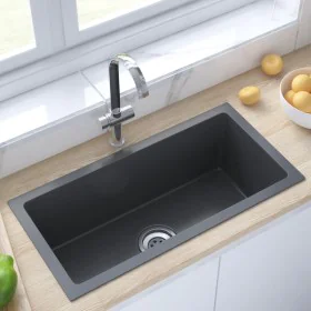 Handmade sink black stainless steel by vidaXL, Sinks - Ref: Foro24-51505, Price: 102,57 €, Discount: %
