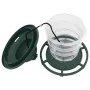 Comederos para pájaros 3 uds verde oscuro 13x13x17 cm de vidaXL, Comederos para pájaros - Ref: Foro24-364829, Precio: 28,18 €...
